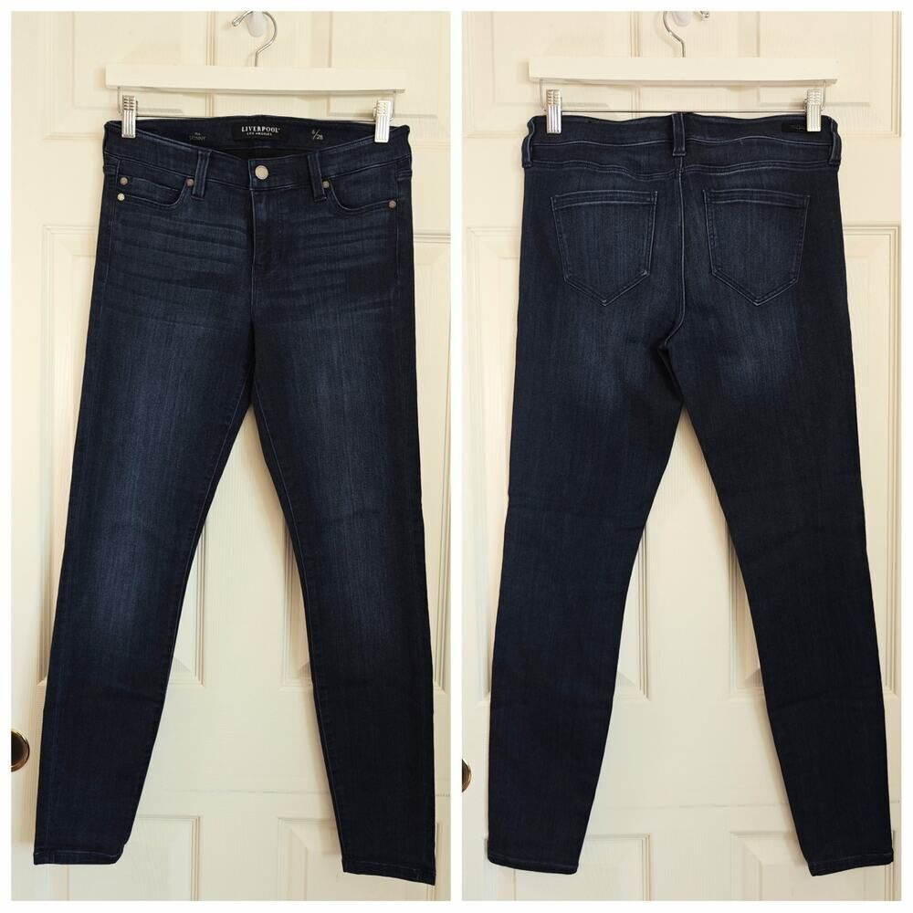 Liverpool Abby Skinny Jeans sz 6/28 style # LM2000F64 - Picture 5 of 12